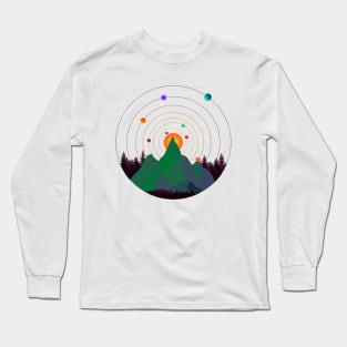 The Universe Moutain Long Sleeve T-Shirt